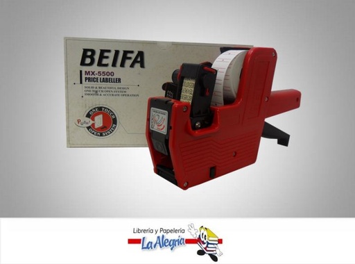 [6936078411131] ETIQUETADORA D/PRECIO MX-5500 1LINEA 8DI MARCA BEIFA   