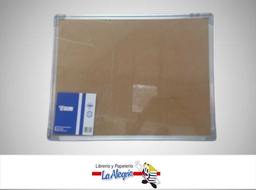 [4403257875074] CARTELERA CORCHO MARCO METAL 60x45CM MARCA MR. BOBINA