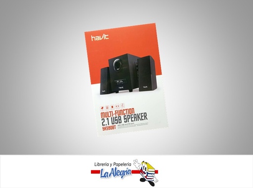 [6939119017026] SPEAKER HAVIT SK509BT USB 2.1 BLACK MARCA HAVIT   