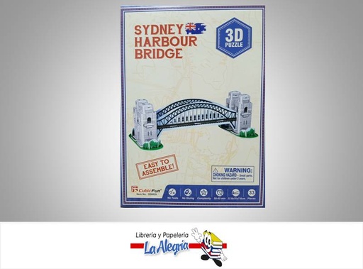 [6944588230029] ROMPECABEZA 3D SYDNEY HARBOUR BRIDGE 33    