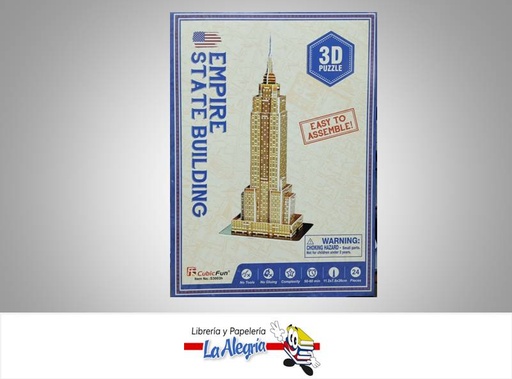 [6944588230036] ROMPECABEZA 3D EMPIRE STATE BUILDING 24  PZA