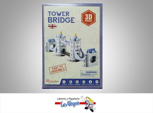 [6944588230104] ROMPECABEZA 3D TOWER BRIDGE 32 PZA    