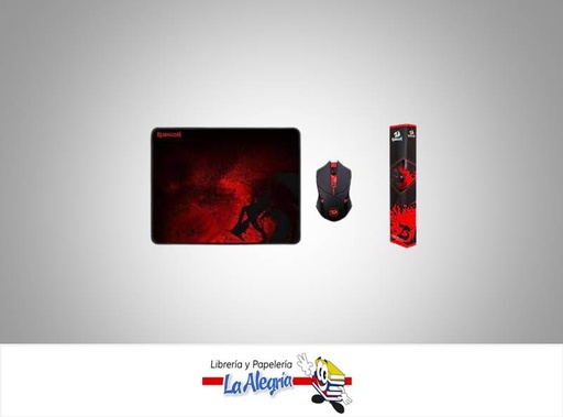 [6950376782274] MOUSE Y MOUSE PAD M1601WL+P016 REDRAGON MARCA REDRAGON   