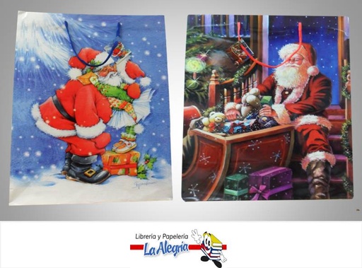 [6954878514869] BOLSA DE REGALO 49X40.5 D/NAVIDAD MARCA S/M