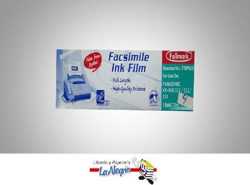 [704315037101] PELICULA FAX PANASONIC REF TTRP93S MARCA FULLMARK   