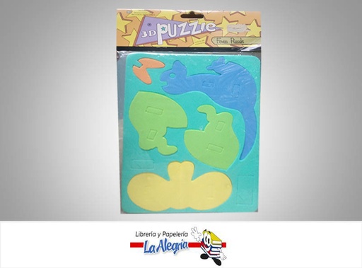 [7166832802021] 3D PUZZLE FOAMI CANGURO REF KB212-02 MARCA S/M   