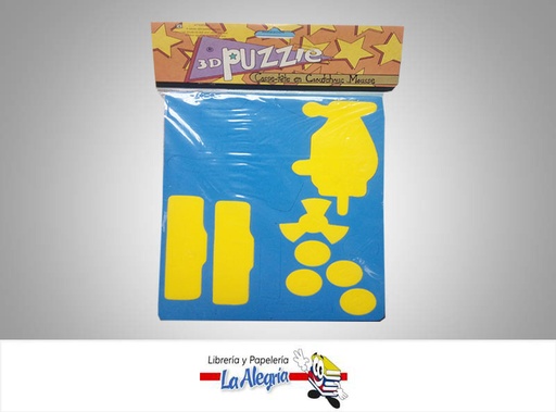 [7166832802168] 3D PUZZLE FOAMI AVION REF KB999-J MARCA S/M   