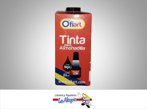 [720171614263] TINTA PARA ALMOHADILLA NEGRO OFIART MARCA OFIART   