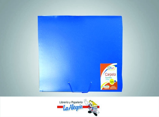 [720171615574] ARCHIVADOR EXPANDIBLE CARTA OF-0115 HORIZONTAL AZUL MARCA OFIART