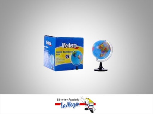 [7450007729030] GLOBO TERRAQUEO PLASTICO 25CM       