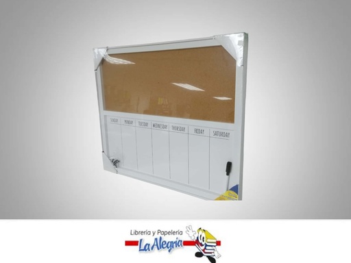 [7450112683944] PIZARRA ACRILICO/CORCHO PLAN SEM 48X57CM MARCA MERLETTO   