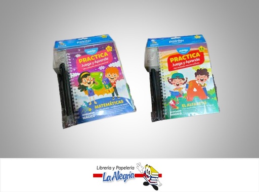 [7453010015442] LIBRETA MAGICA PRACTICA JUEGA Y APRENDE MARCA POINTER   