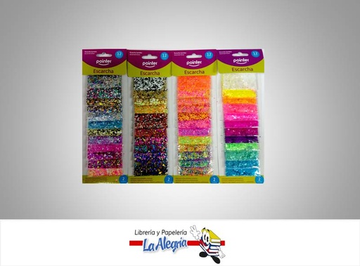 [7453010040840] ESCARCHA SURTIDA SLN-201; 5GR UND MARCA POINTER