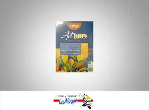 [7453010082918] BLOCK DIBUJO CANVA 280GR 22,8X32,5CM 8H MARCA POINTER   