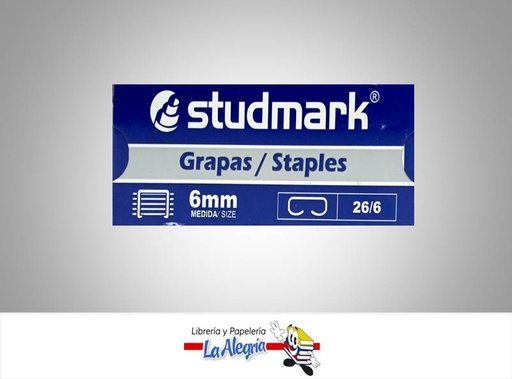 [7453015101256] GRAPA LISA 26/6 5000U ST-16002 MARCA STUDMARK   
