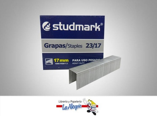 [7453015102536] GRAPA LIRA 23/17 1000 UND MARCA STUDMARK   