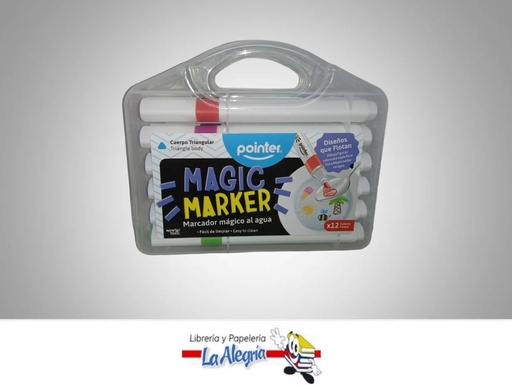 [7453038411752] MARCADOR MAGICO AL AGUA WCF2254; 12 UND MARCA POINTER   