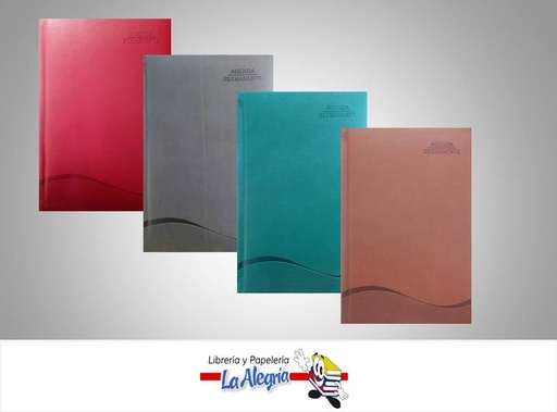 [7453038427692] AGENDA PERMANENTE 14,5X21,3 CM COLOR MARCA POINTER   AG-2140