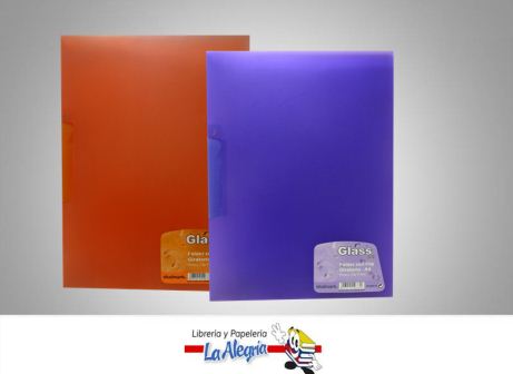 [7453015106770] CARPETA GLASS C/CLIP GIRATORIO CARTA MARCA STUDMARK   
