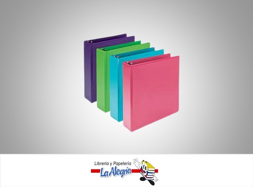 [7453010093167] CARPETA 3 AROS 1 1/2" CARTA NEON MARCA POINTER FL1-38-1-5