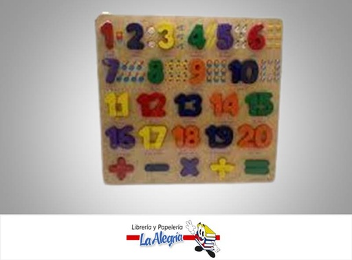 [7453038455268] ROMPECABEZA DIDACTICO NUMEROSPZZ1805N MARCA POINTER   