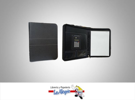 [7453038481465] CARPETA CON BLOCK Y CALCULADORA DE CIERR MARCA S/M   