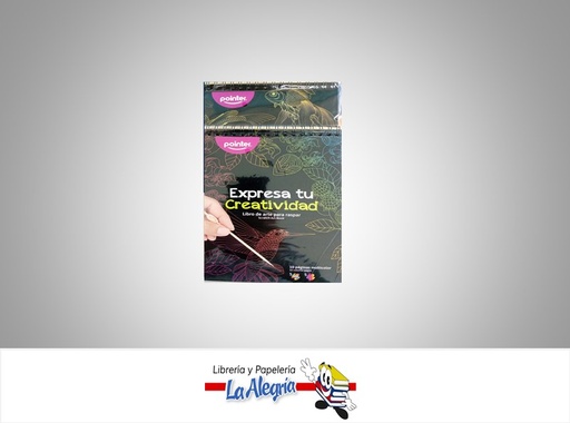 [7453038495417] LIBRO ARTE PARA RASPAR SB1420 10 PAGINAS METALIZADAS/MULTICOLORES MARCA POINTER