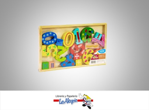 [7453078521411] JUEGO DIDACTICO MADERA 2817N; NUMEROS MARCA POINTER