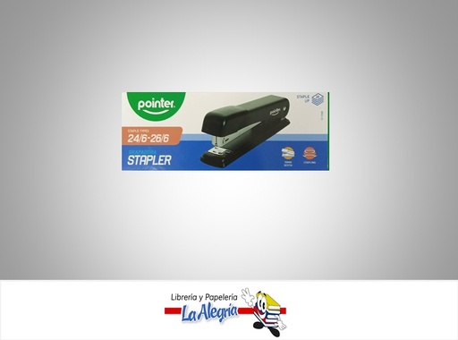 [7453078539102] ENGRAPADORA ESCRITORIO 24/6-26/6 25H ST9308 MARCA POINTER