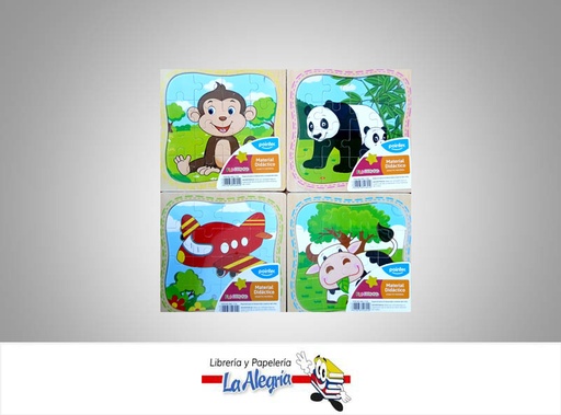 [7453078546940] ROMPECABEZA 15X15 CM DISENO VARIADO MARCA POINTER   