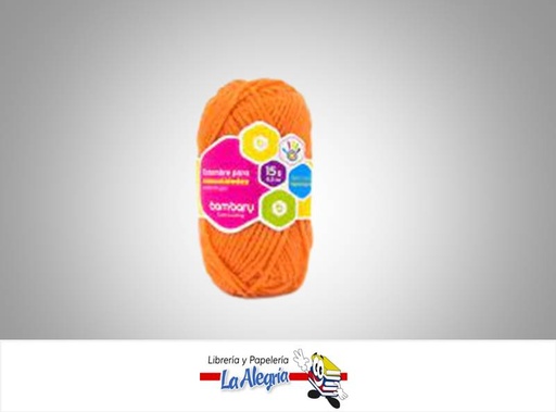 [7453086100882] ESTAMBRE ESCOLAR NARANJA REF./200 MARCA BAMBARY