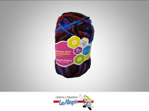 [7453086101124] ESTAMBRE ESCOLAR 988 15 GR MATIZ UND MARCA BAMBARY   