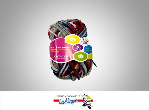 [7453086101148] ESTAMBRE ESCOLAR 970 15 GR MATIZ UND MARCA BAMBARY   