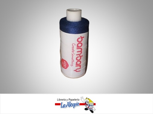 [7453086104750] HILO PARA COSER 400 YD AZUL MARINO UND MARCA BAMBARY