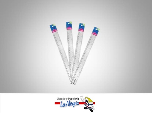 [7453086116852] REGLA ACRILICA 30CM MARCA BAMBARY   