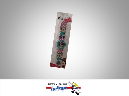 [7453091305081] RELOJ PULSERA LED MINNIE MARCA DISCAYCA   