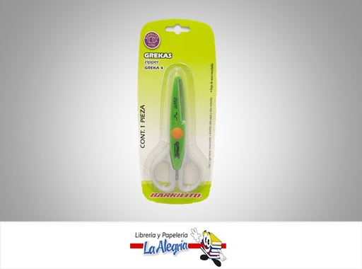 [7501214950042] TIJERA 6'' GREKAS 4 ZIPPER UND MARCA BARRILITO   