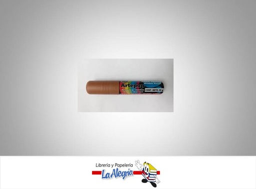 [7501214963523] MARCADOR P/VIDRIO MARRON NEON MARCA BARRILITO   