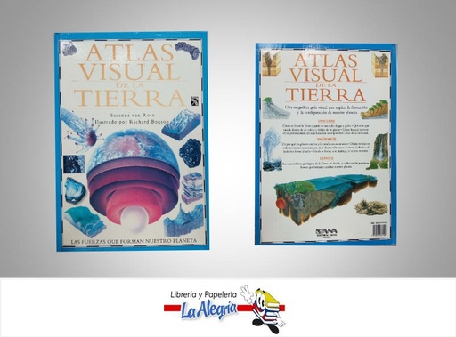 [7509991277109] ATLAS VISUAL DE LA TIERRA  TEMATICA ATLAS AUTOR VAN ROSE SUSANNA EDITORIAL EDITORIAL DIANA