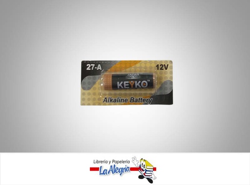 [753182266275] PILA 27A ALCALINA 12V UND MARCA KEYKO   