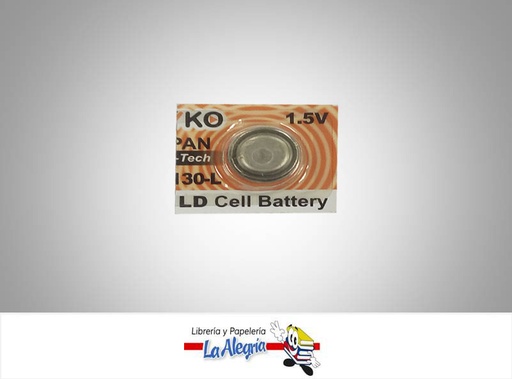 [753182266909] PILA DE BOTON LR1130 ALCALINA 1,5V UND MARCA KEYKO   
