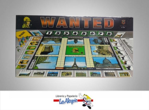 [7590000054484] JUEGO D/WANTED MARCA FAMILY GAMES   