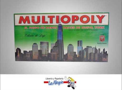[7590001329581] JUEDO D/MULTIPOLY MARCA FAMILY GAMES   