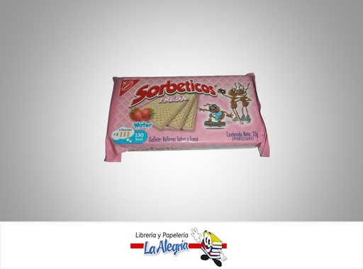 [7590011227105] SORBETICOS FRESA 25 GR MARCA NABISCO