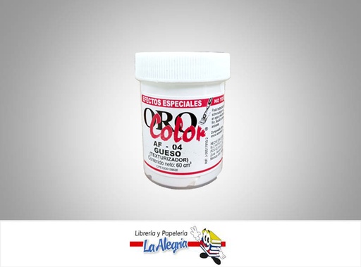 [7590015000254] GUESO AF-04 60CC UND MARCA ORO COLOR