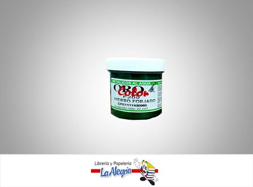 [7590015002999] METALICO AL AGUA 22CC F209 HIERRO FORJADO MARCA ORO COLOR