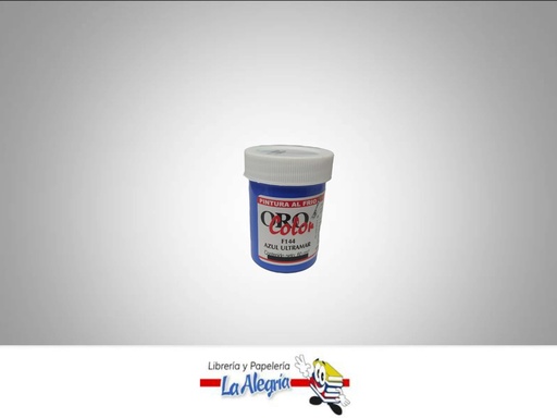 [7590015008663] PINTURA AL FRIO 60CC F144 AZUL ULTRAMAR MARCA ORO COLOR   