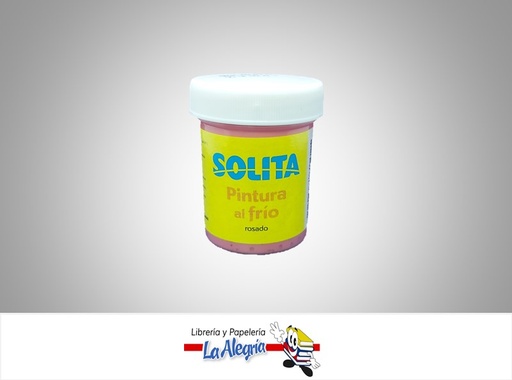 [7591147015222] PINTURA AL FRIO 60ML ROSADO MARCA SOLITA   