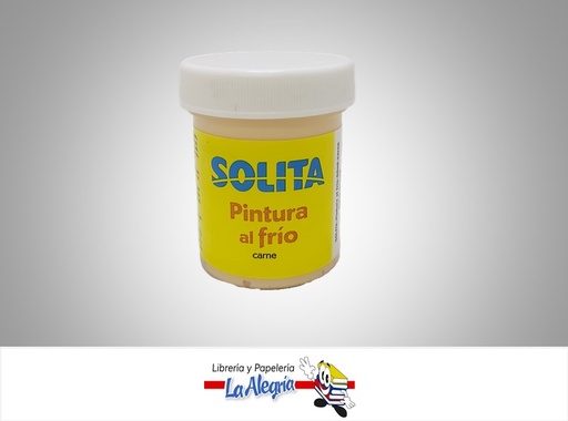 [7591147017097] PINTURA AL FRIO 60ML CARNE MARCA SOLITA   