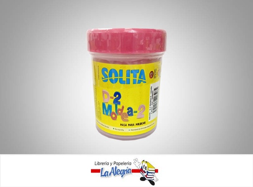 [7591147203285] D2 MOLDEADOS 150GR ROSADO UND MARCA SOLITA   